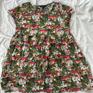 🍋European Vaca Baby Doll Dress